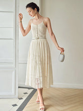 MOTF PREMIUM SOLID LACE OVERLAY FLARE SKIRT